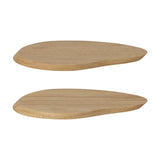 Gong Pebble Chopping Boards Set of 2 - Natural