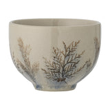 Hollie Crackle Stoneware Christmas Bowl 11.5cm - Beige