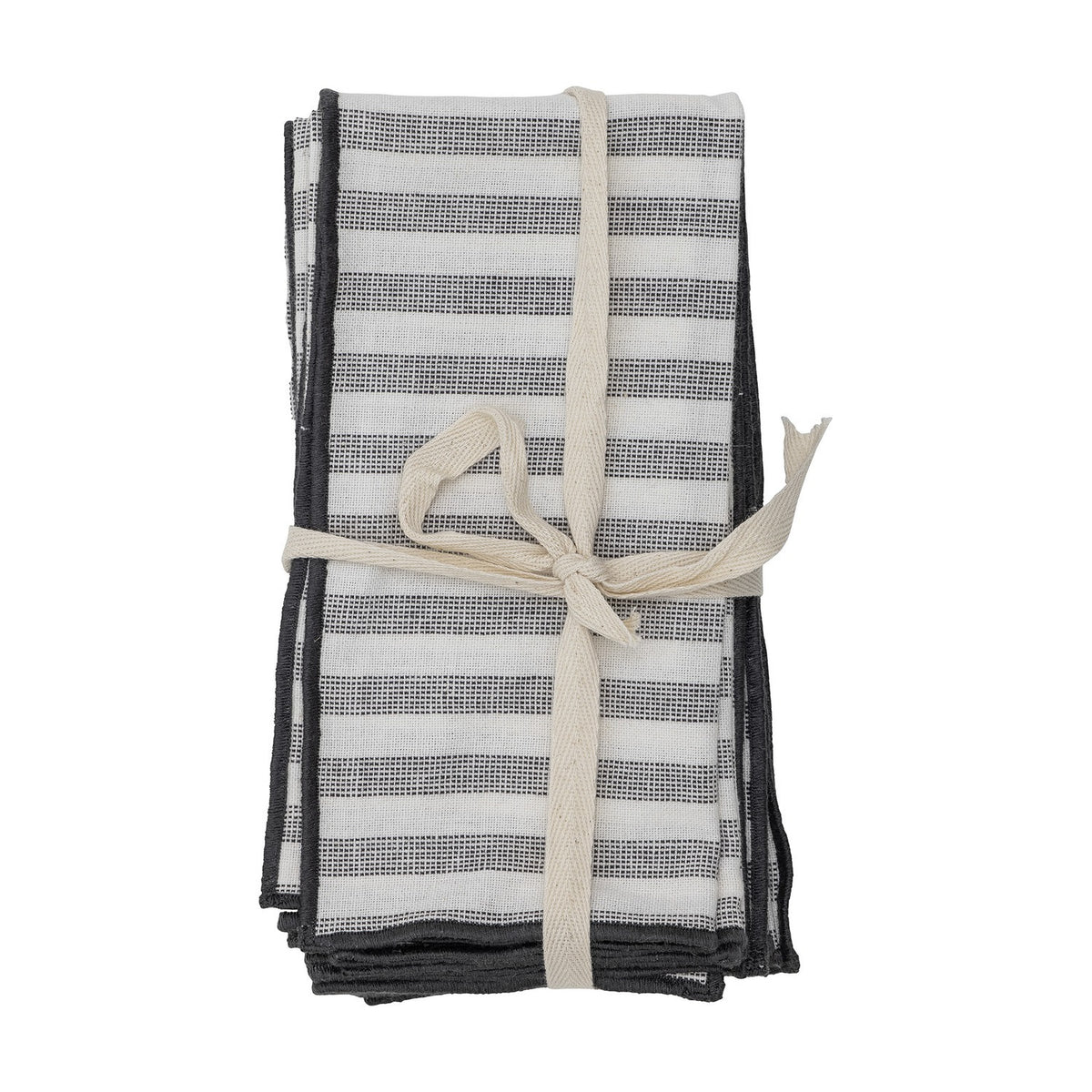 Eleonora Cotton Napkins Pack of 4 - White