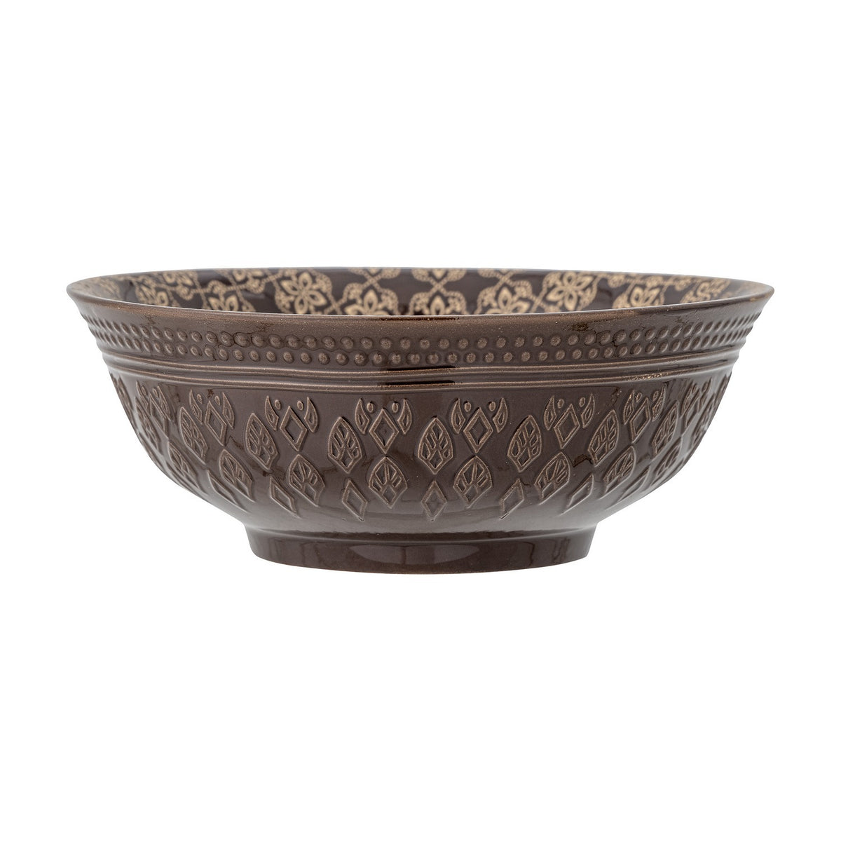 Marsala Stoneware Bowl 21cm - Brown