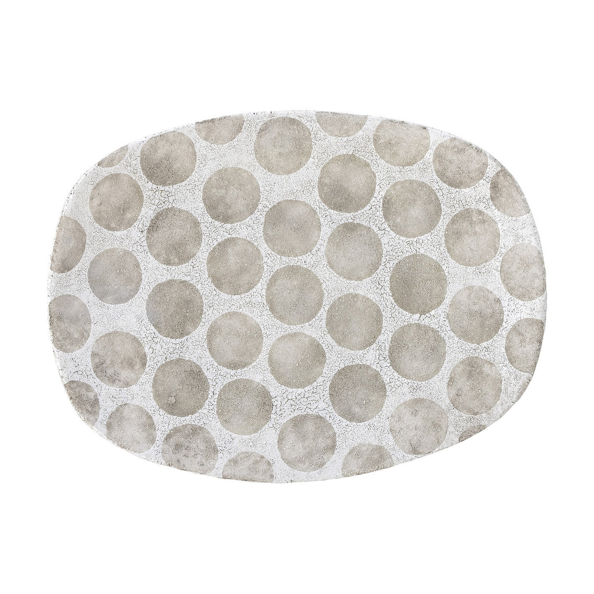 Felan Terracotta Tray - White