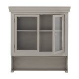 Pilu Wooden Cabinet - Grey