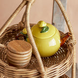 Limone Lemon Stoneware Teapot 730ml - Yellow