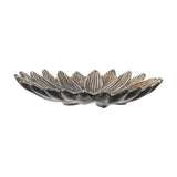 Manje Flower Stoneware Bowl 17.5cm - Brown