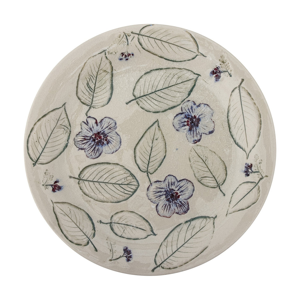 Marlem Round Stoneware Tray - Multi