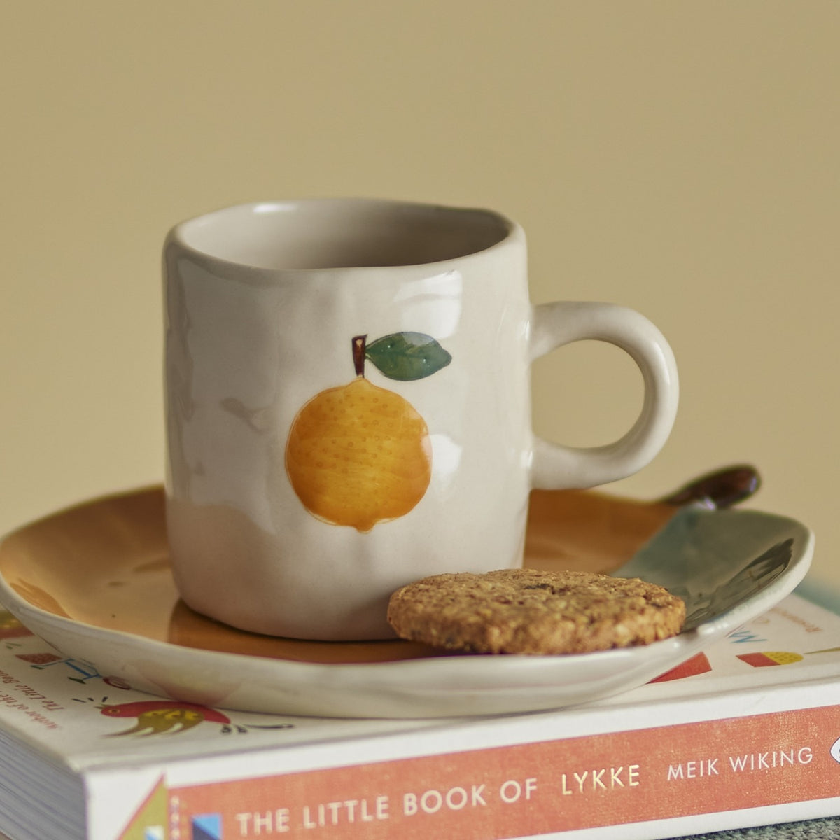 Agnes Stoneware Cup 230ml - Cream