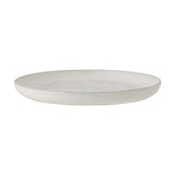 Winter Embossed Stoneware Christmas Platter 34cm - White