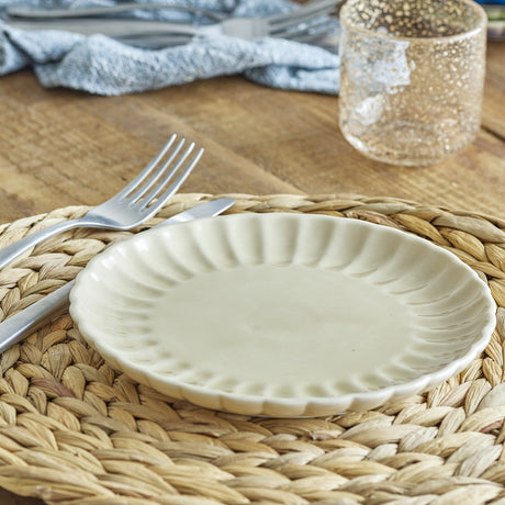 Latina Stoneware Side Plate - Cream