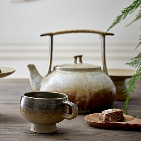 Ikigai Stoneware Teapot 1550ml - Brown