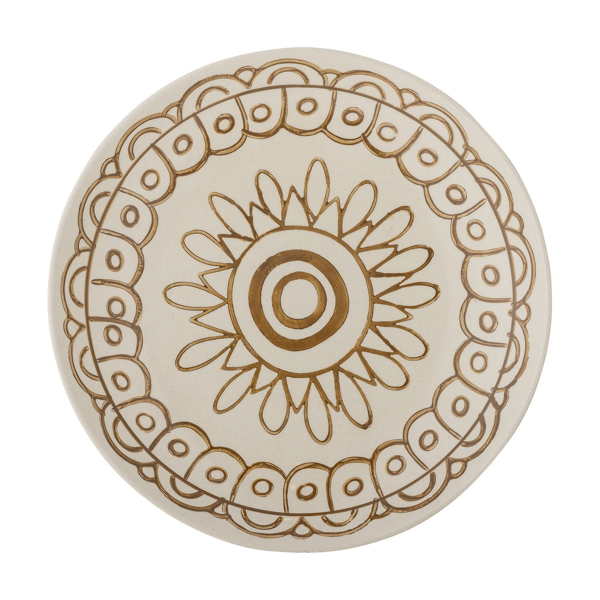 Maple Stoneware Side Plate - Brown