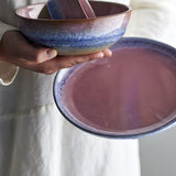 Paula Stoneware Dinner Plate - Pink