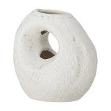 Caia Stoneware Vase 9.5cm - White