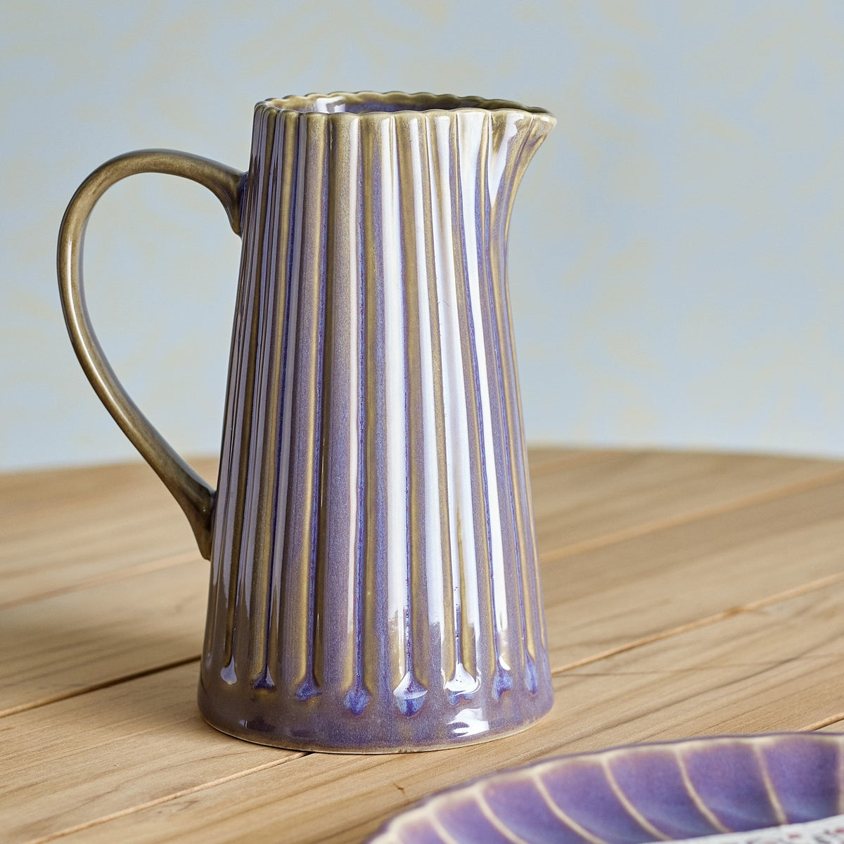Latina Stoneware Jug 1200ml - Brown