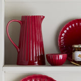 Latina Stoneware Jug 1200ml - Red