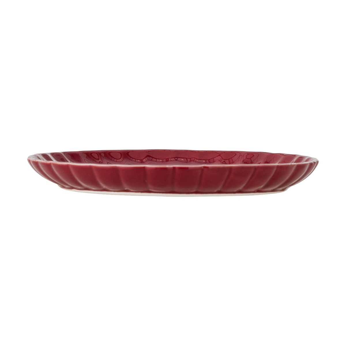 Latina Stoneware Side Plate - Red
