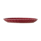 Latina Stoneware Side Plate - Red