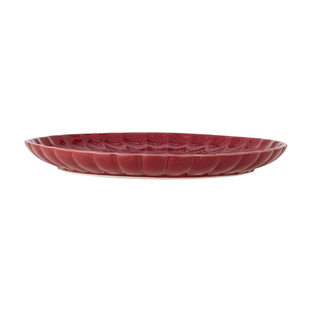 Latina Stoneware Dinner Plate - Red
