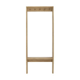Vance Wooden Clothes Rail - Beige