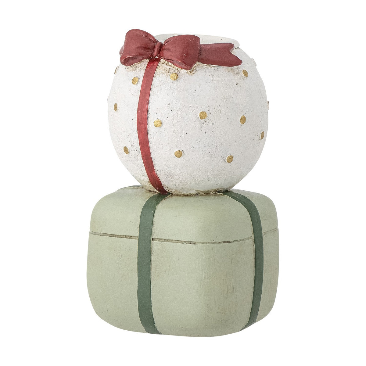 Wish Resin Christmas Candle Holder - Multi