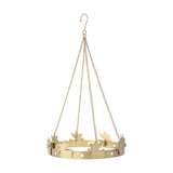 Elmir Star Iron Advent Candle Holder - Gold
