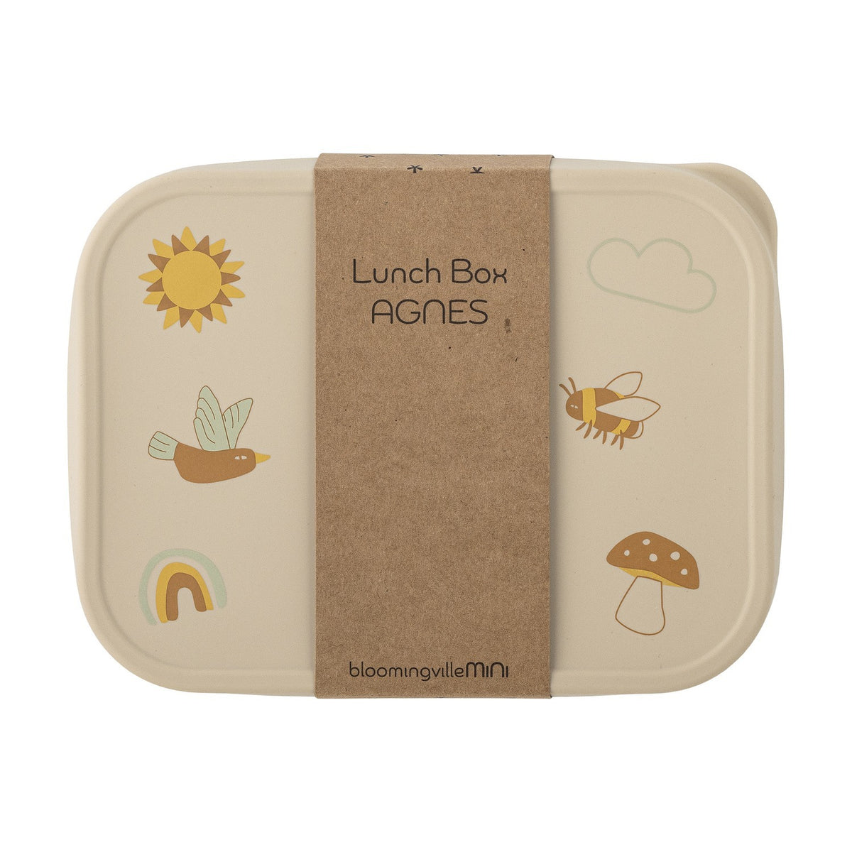 Agnes Stainless Steel Lunch Box - Silver