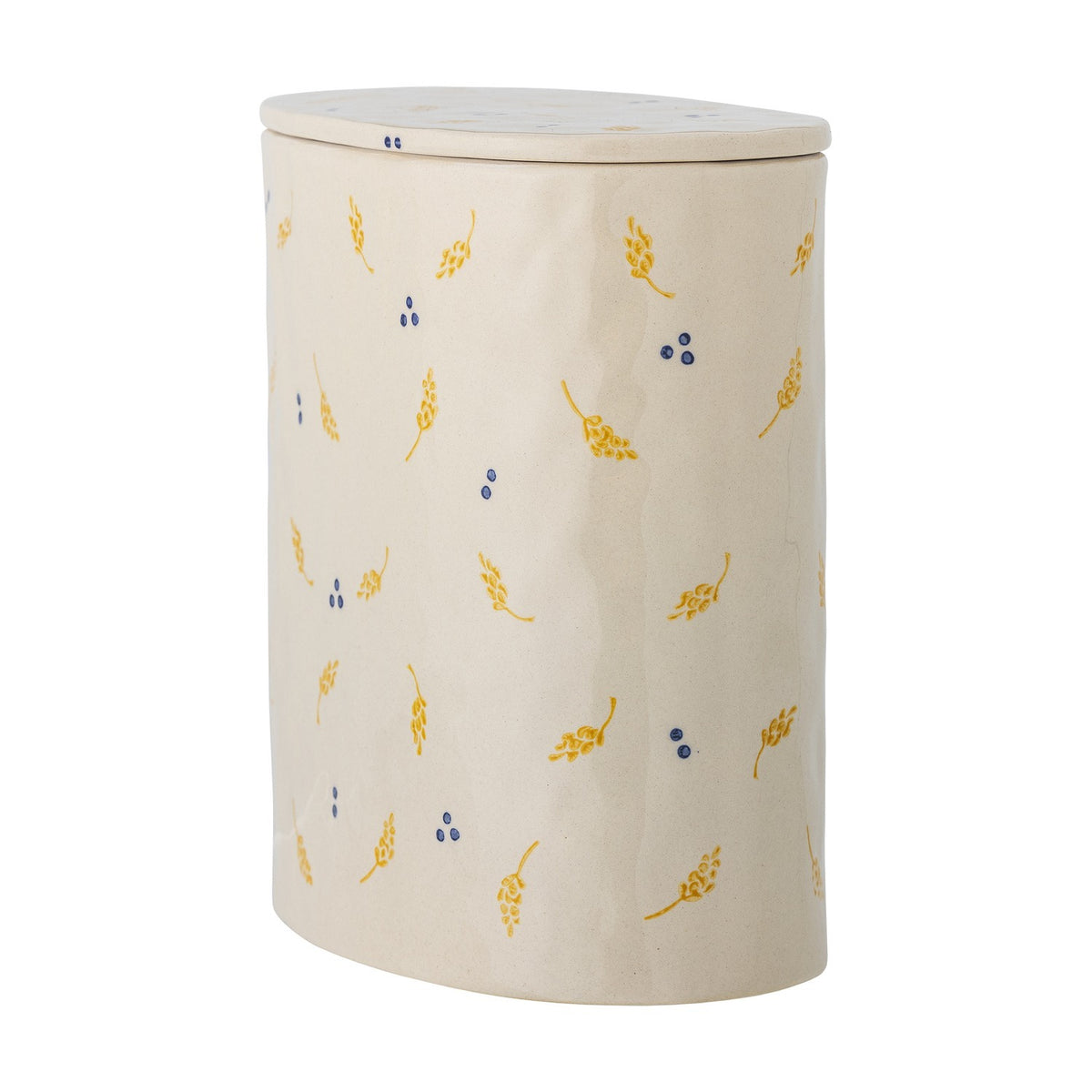 Pippine Stoneware Storage Jar with Lid 1800ml - Cream