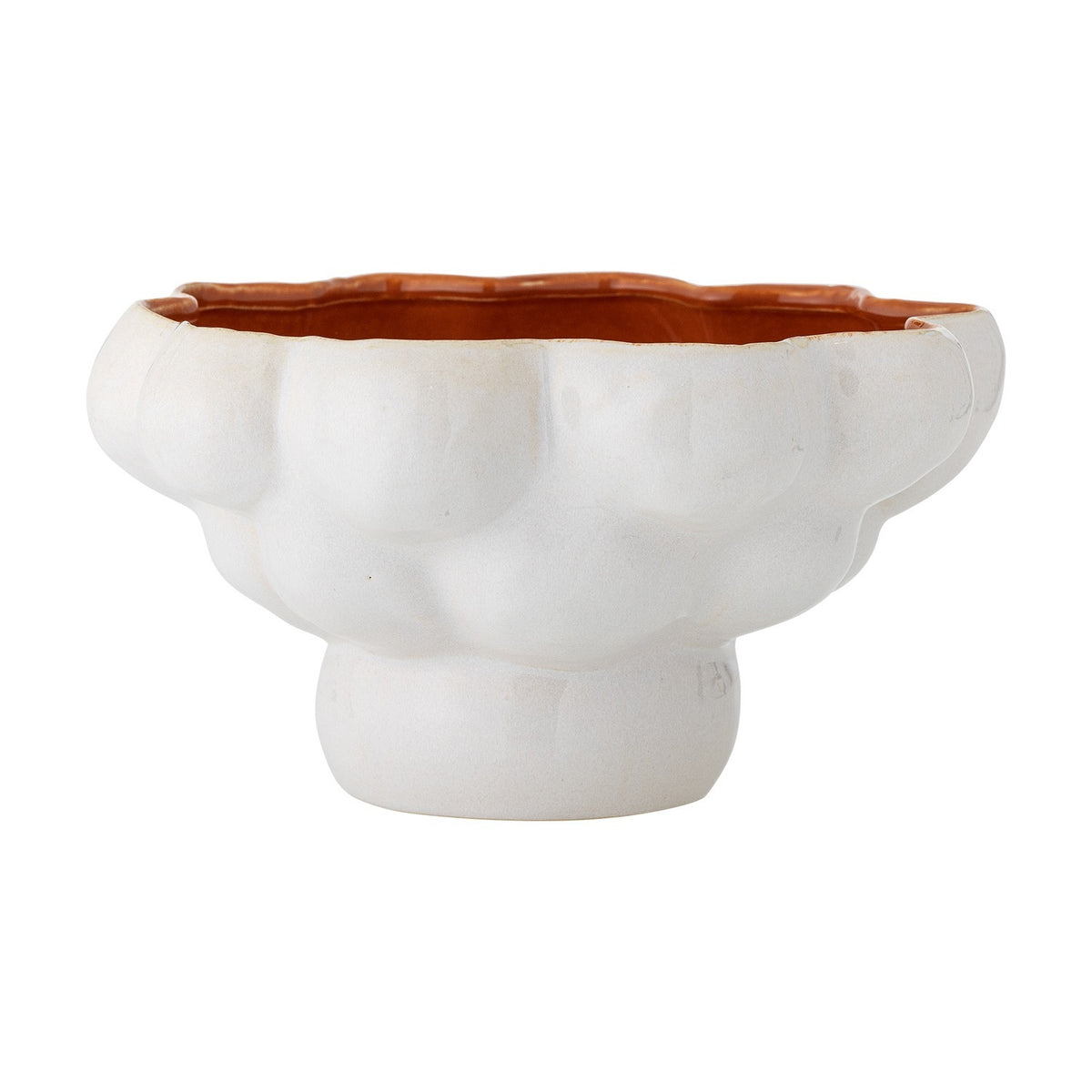 Valkyrie Stoneware Bowl 28.5cm - White