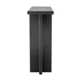 Cupa Wooden Console Table - Black