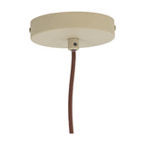 Lacya Iron Pendant Light - Beige