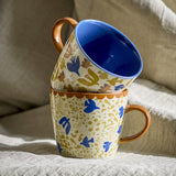Anniversary Stoneware Mugs 380ml Set of 2 - Multi