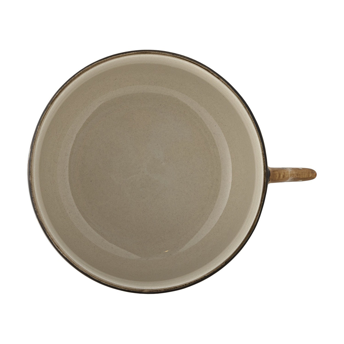 Vivielle Black Floral Stoneware Bowls 13cm Set of 4 - Multi