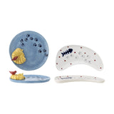 Bitte Stoneware Platters Set of 2 - Multi