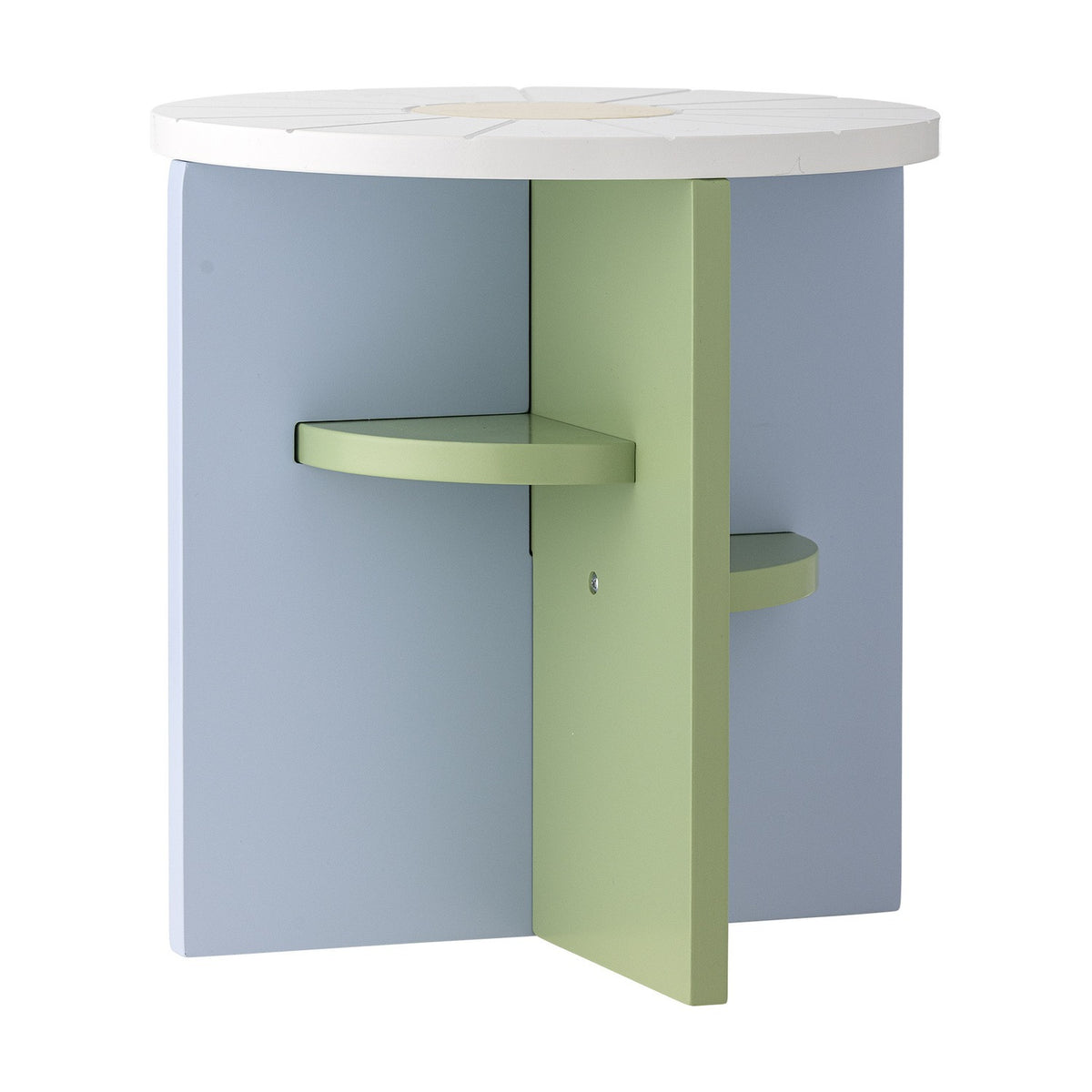 Latti Round Kids Stool - Multi