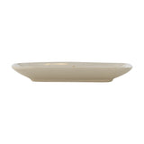 Fauni Leaf Stoneware Plate - Cream