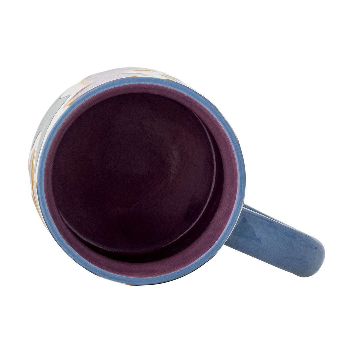 Salacia Wavy Stoneware Mugs 260ml Set of 4 - Multi