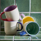 Vista Stoneware Mugs 185ml Set of 4 - Multi