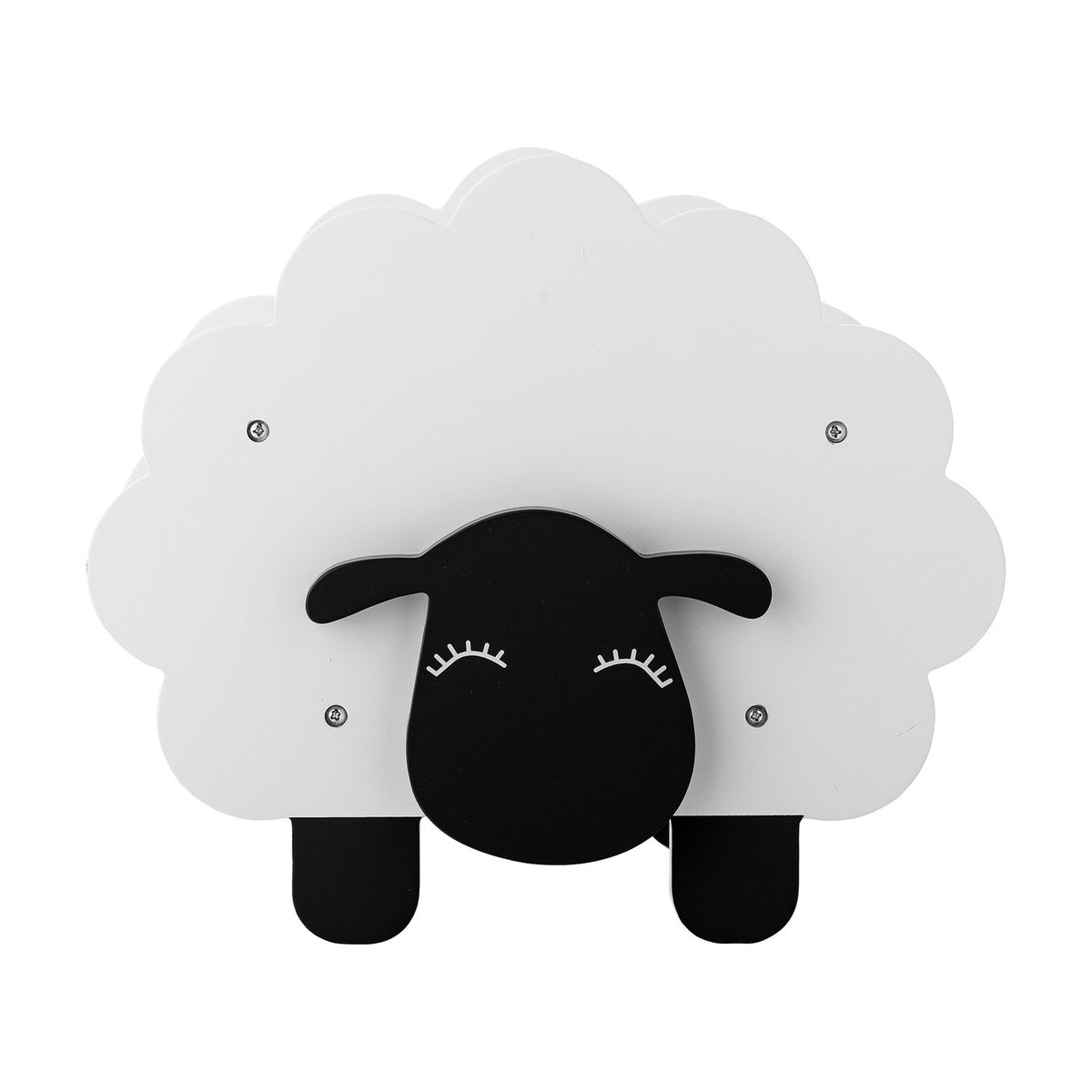 Dolly Sheep Kids Bookshelf - White