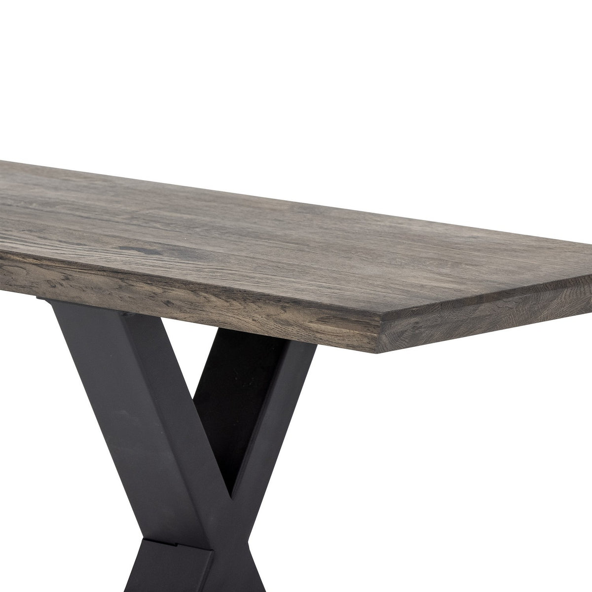Maldon Wooden Bench - Brown