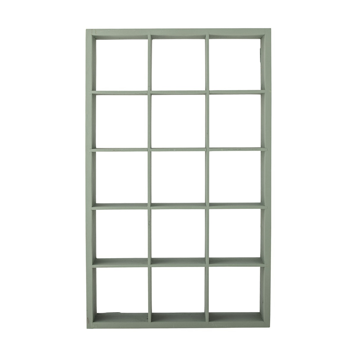 Preston Wooden Wall Shelf - Green