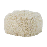 Lomba Wool Pouffe - Natural