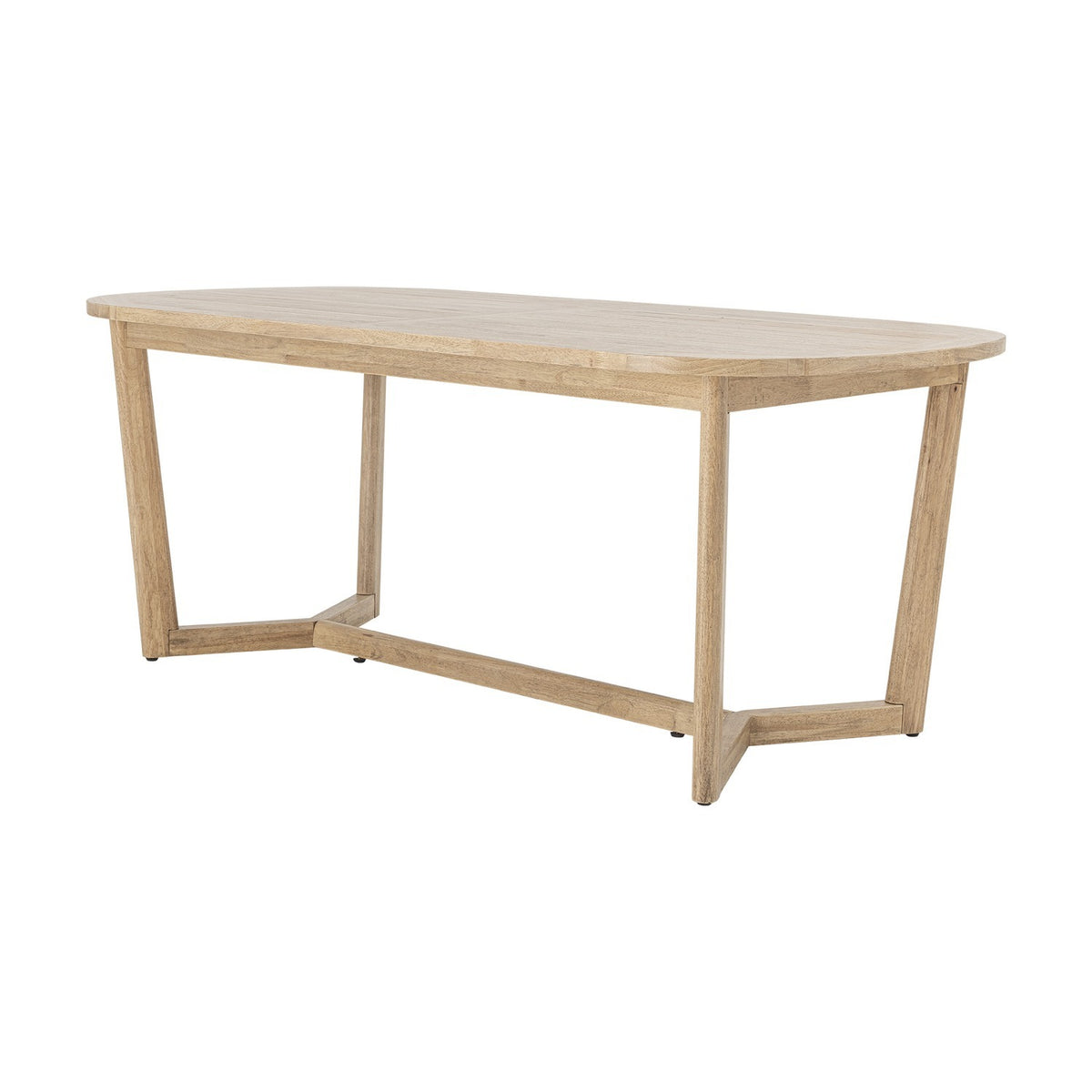 Serrone Wooden Dining Table - Beige
