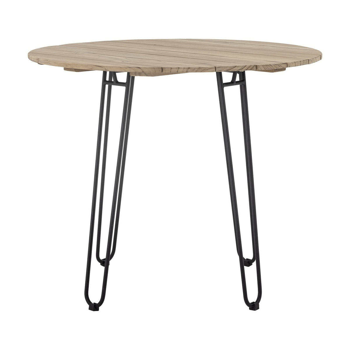 Molito Round Wooden Garden Table - Brown