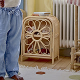 Anuke Rattan Kids Cabinet - Natural