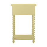 Salino Wooden Side Table - Yellow