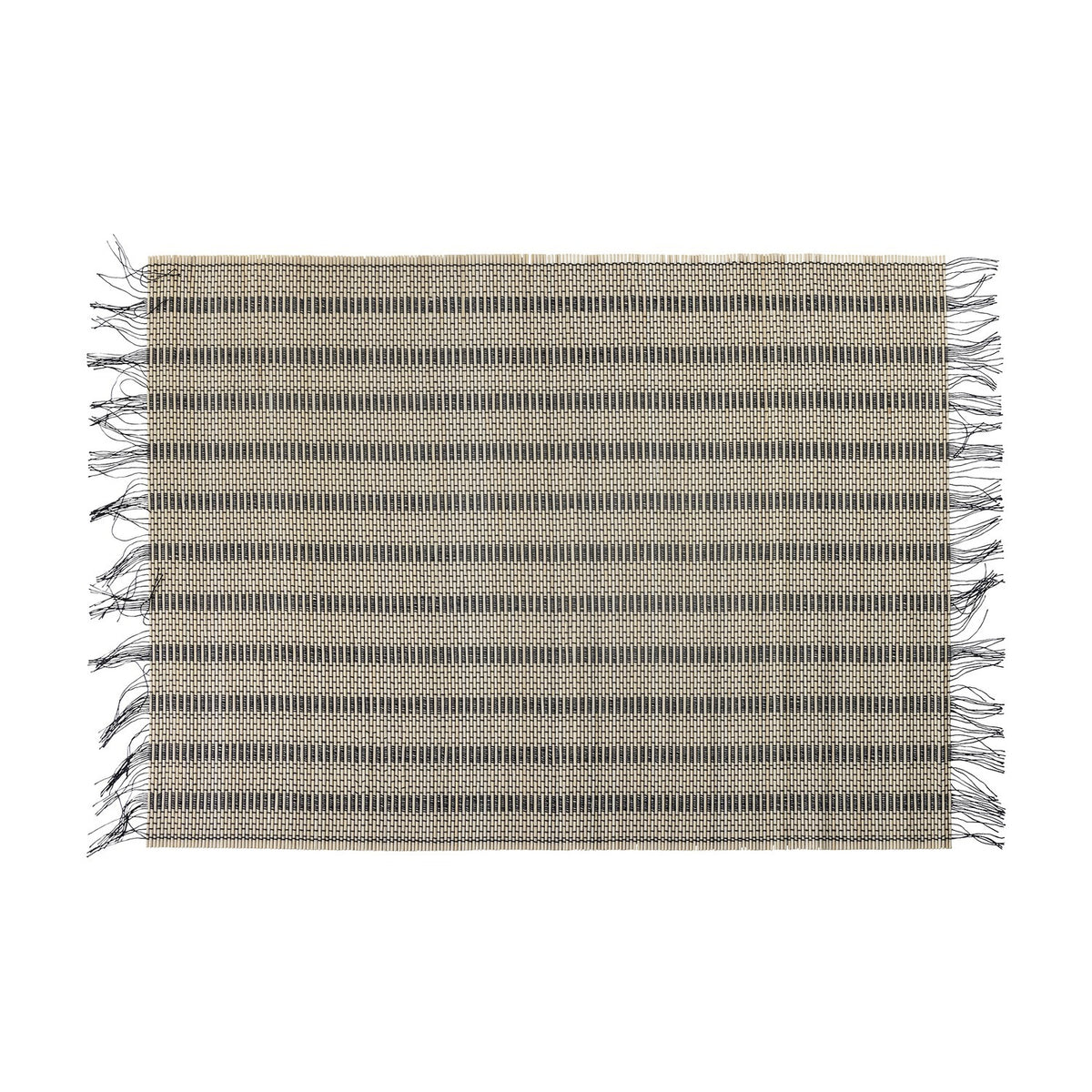 Mendo Bamboo Placemats Set of 4 - Beige