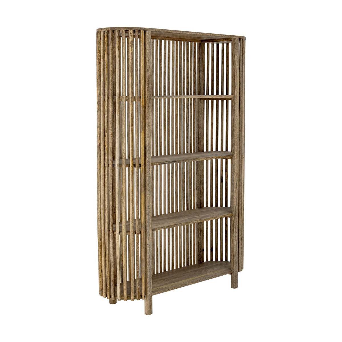 Sali Wooden Bookcase - Brown