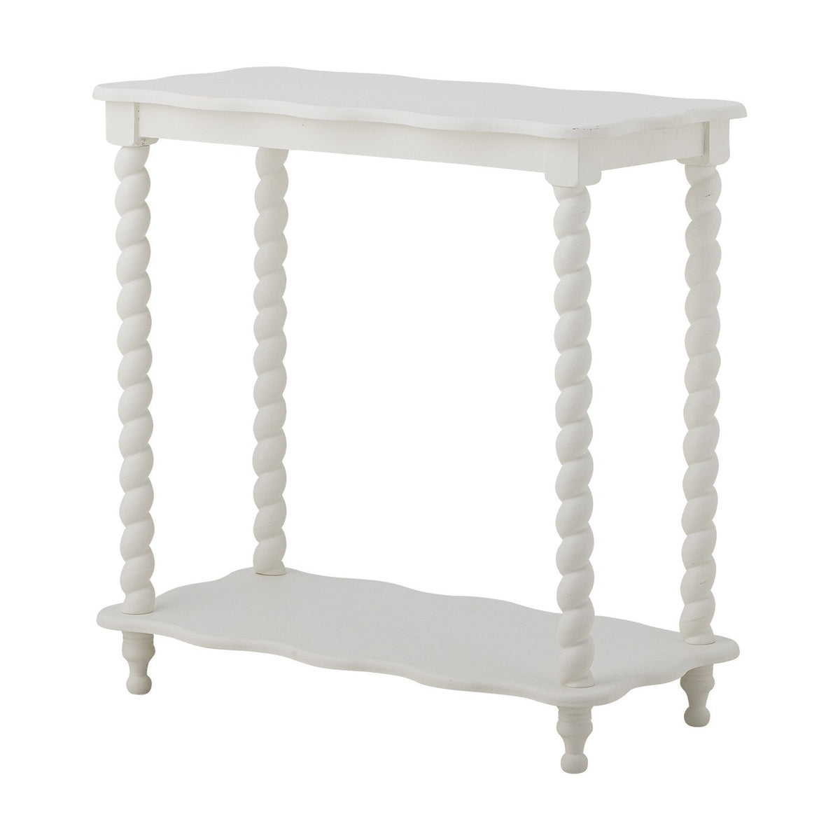 Bia Wavy Console Table - White