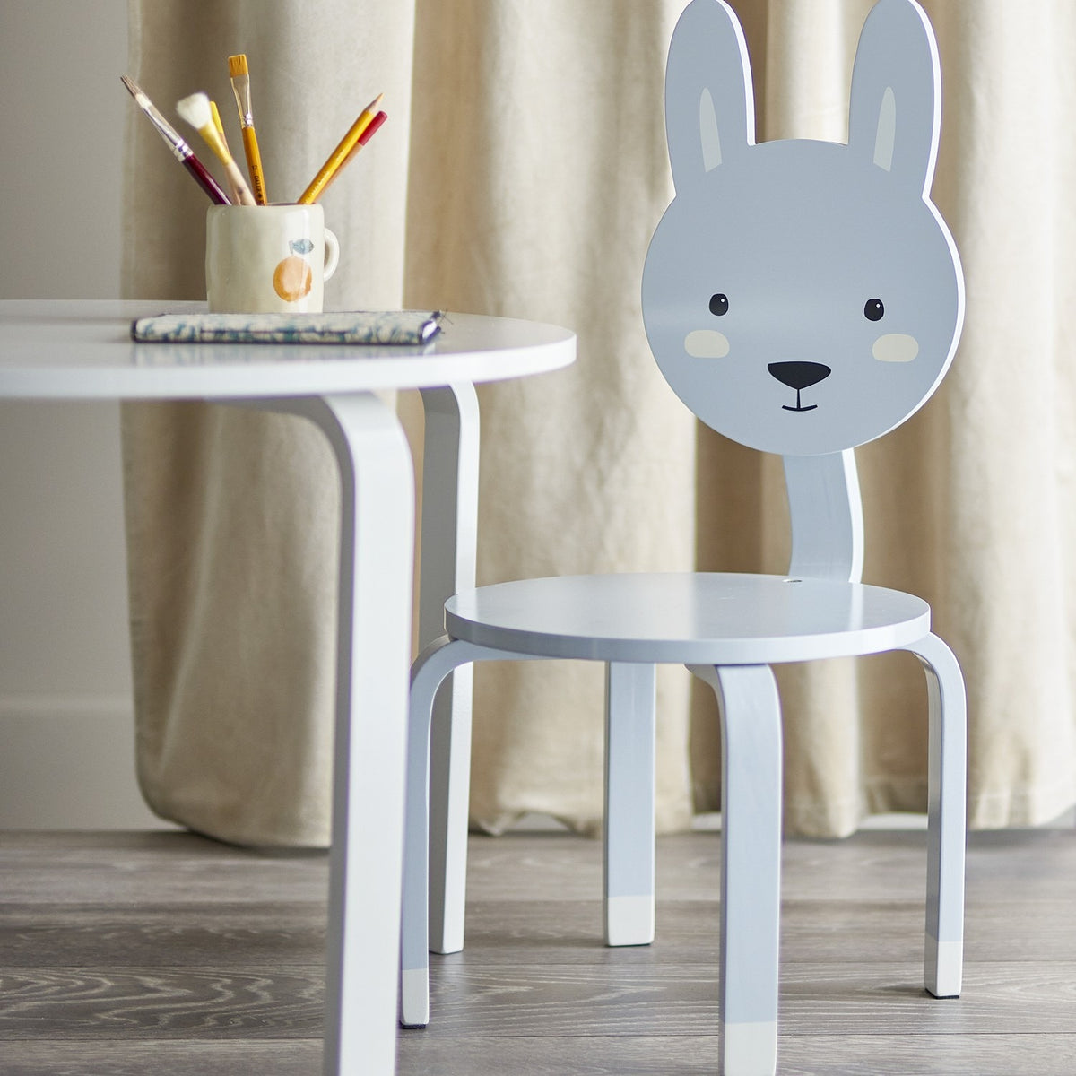 Marle Kids Chair - Grey