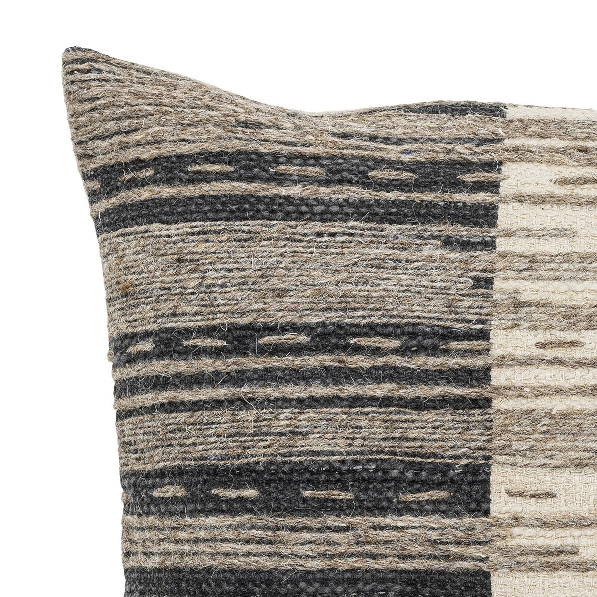 Seaford Square Cotton Cushion - Natural