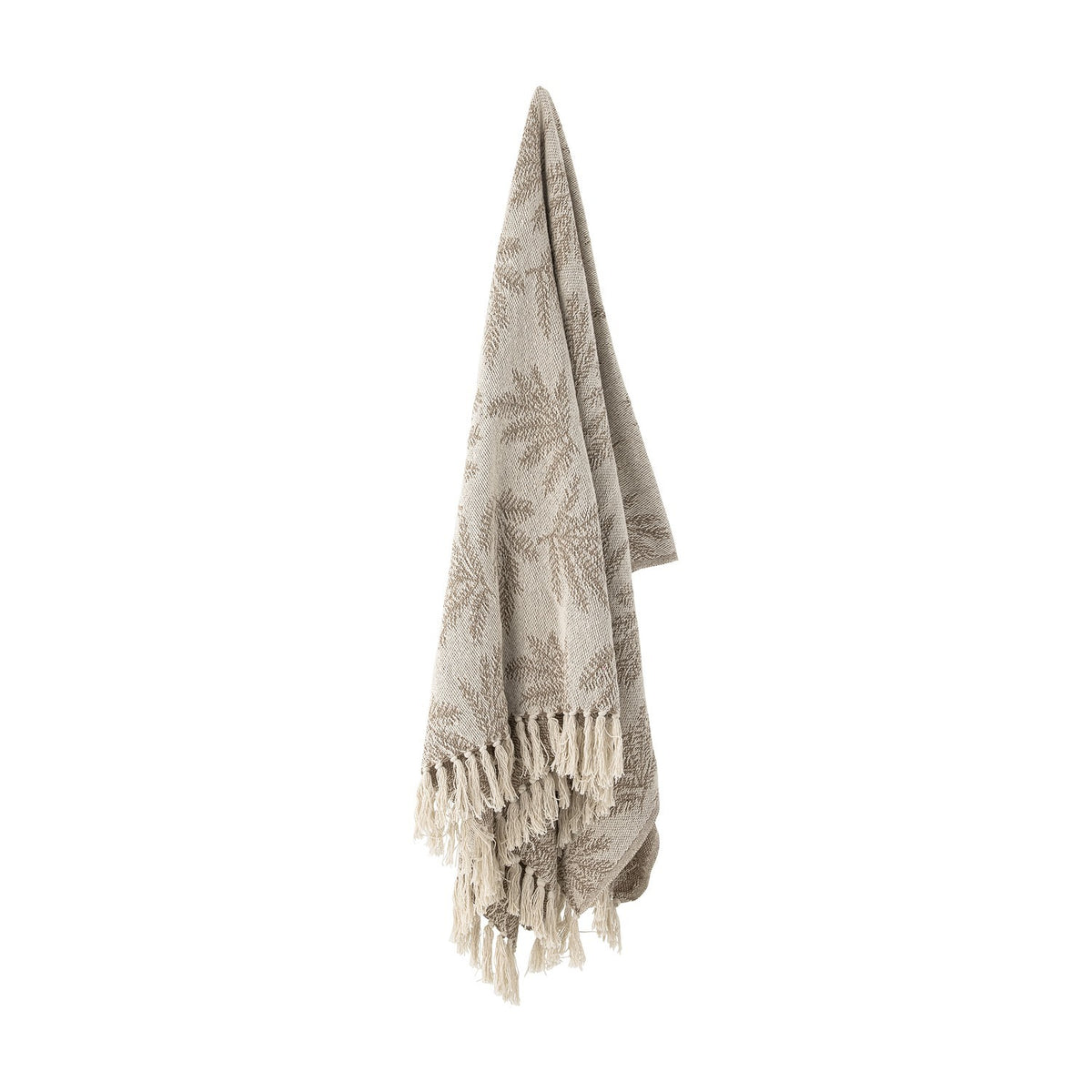 Gabriela Cotton Christmas Throw - Beige